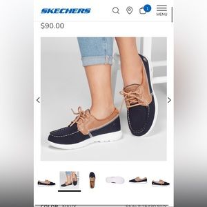 Skechers Deck Shoes / Dockers style -7.5 wide